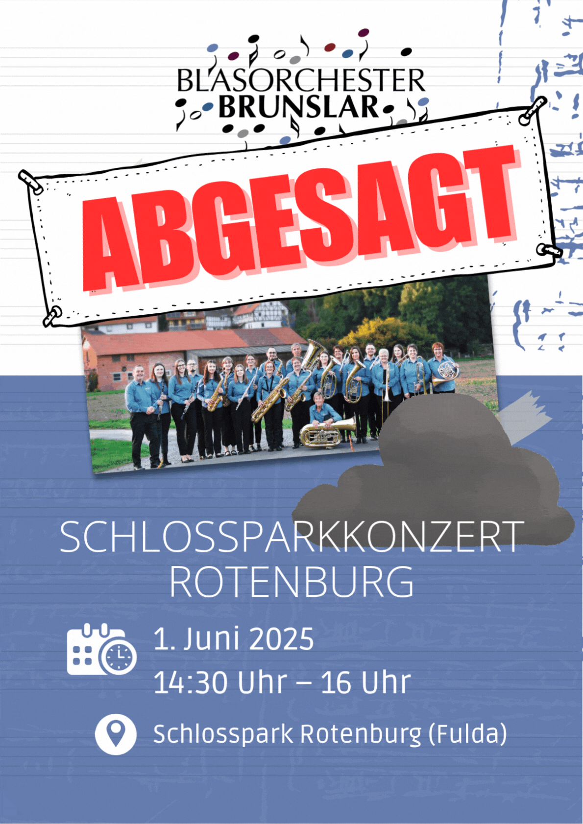 BO Brunslar Plakat Rotenburg ABGESAGT